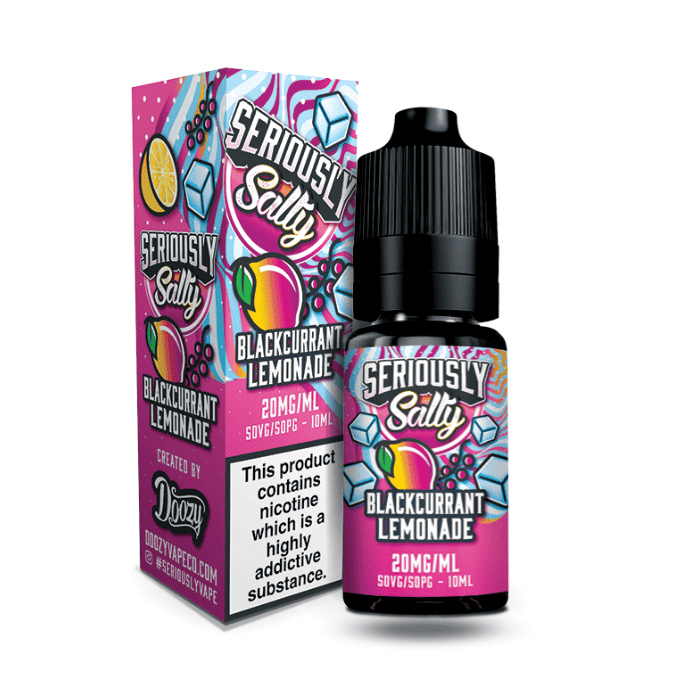 Blackcurrrant Lemonade - Seriously Salty 10ml Nic Salt