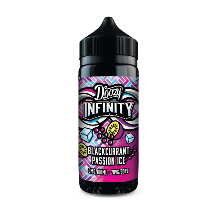 Blackcurrant Passion Ice - Doozy Infinity 100ml Shortfill