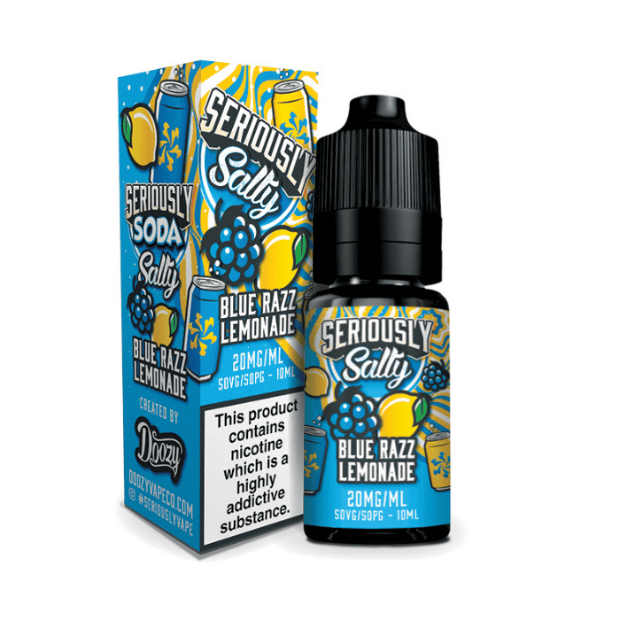 Blue Razz Lemonade - Seriously Salty 10ml Nic Salt