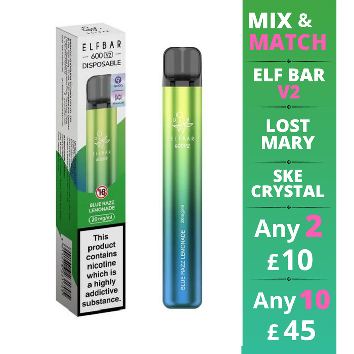Blue Razz Lemonade - Elf Bar 600 V2