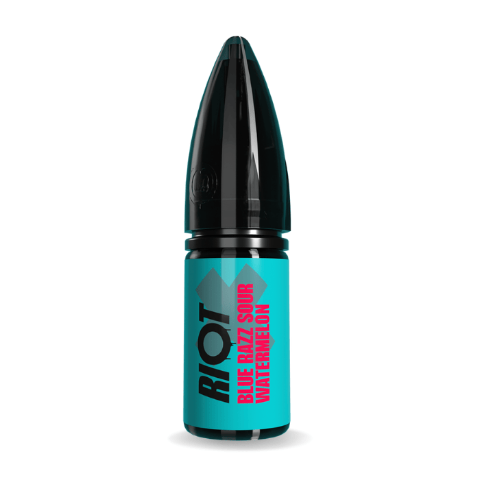 Blue Razz Sour Watermelon - Riot X Salts By Riot Squad