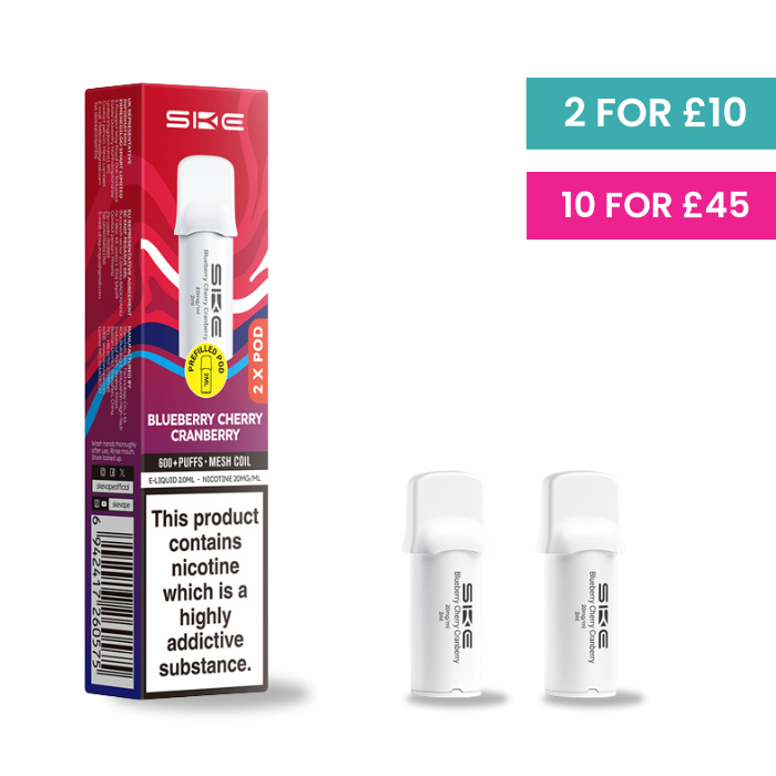 Blueberry Cherry Cranberry - SKE Crystal PRO Pods