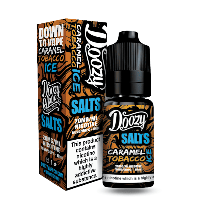 Caramel Tobacco Ice - Doozy Salts 10ml Vape Juice