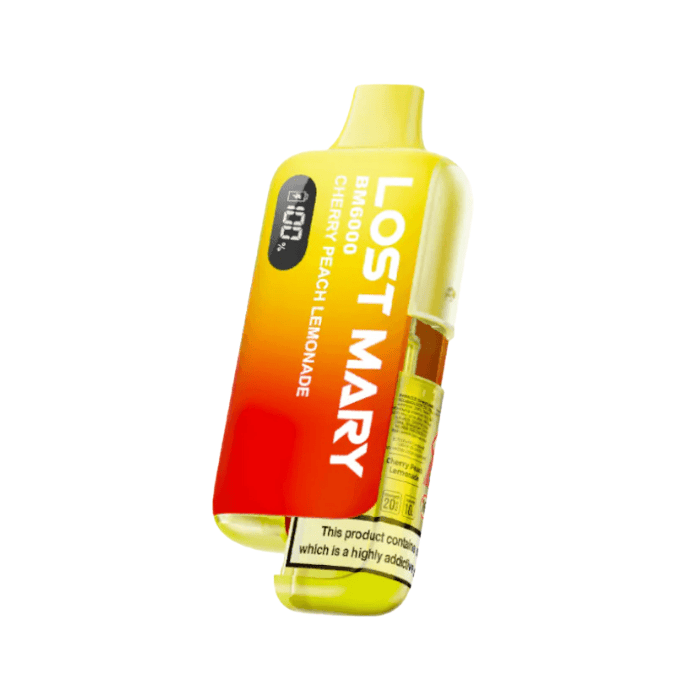 Cherry Peach Lemonade - Lost Mary BM6000 Prefilled Kit