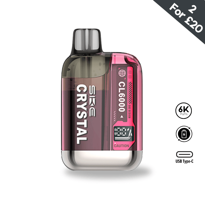 Dragon Fruit Peach Melon - SKE Crystal CL6000 Pre-filled Pod Kit