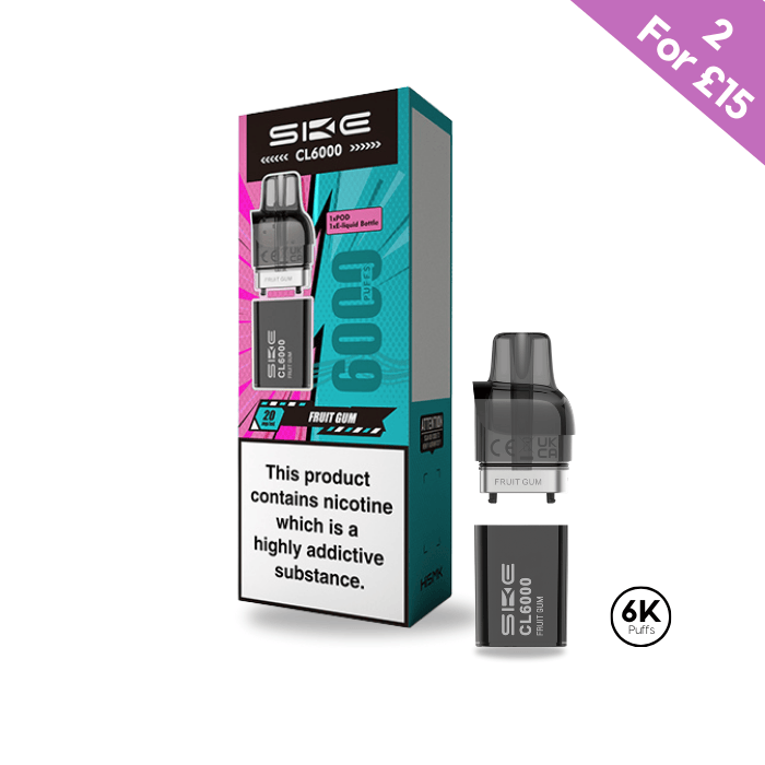 Fruit Gum - SKE Crystal CL6000 Pre-filled Pod
