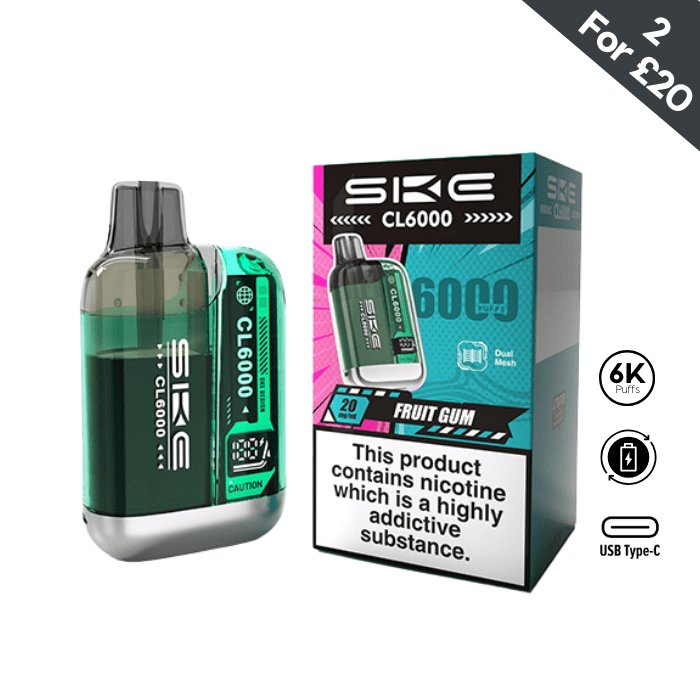 Fruit Gum - SKE Crystal CL6000 Pre-filled Pod Kit