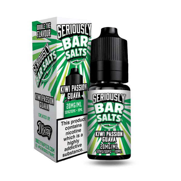 Kiwi Passion - Seriously Bar Salts By Doozy 10ml
