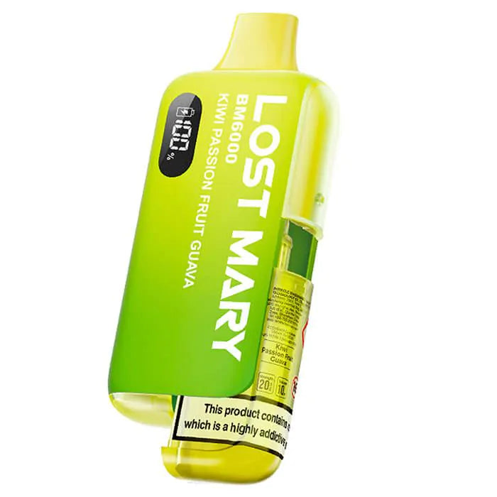 Kiwi Passion Fruit Guava - Lost Mary BM6000 Prefilled Kit