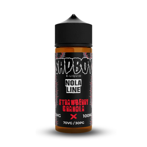 Strawberry Granola By Sadboy 100ml Shortfill