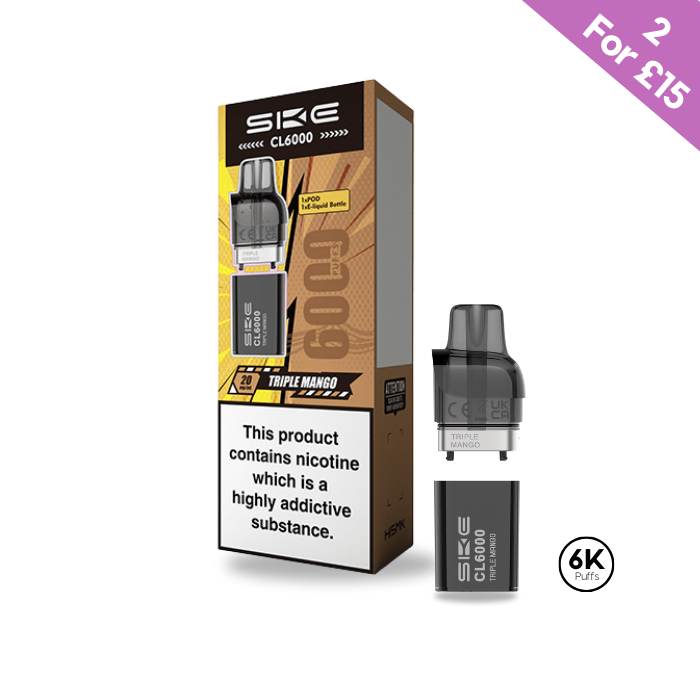 Triple Mango - SKE Crystal CL6000 Pre-filled Pod
