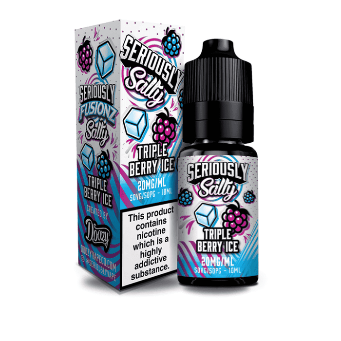 Triple Berry Ice - Seriously Fusionz Salty 10ml Nic Salt