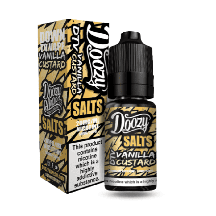 Vanilla Custard - Doozy Salts 10ml Vape Juice