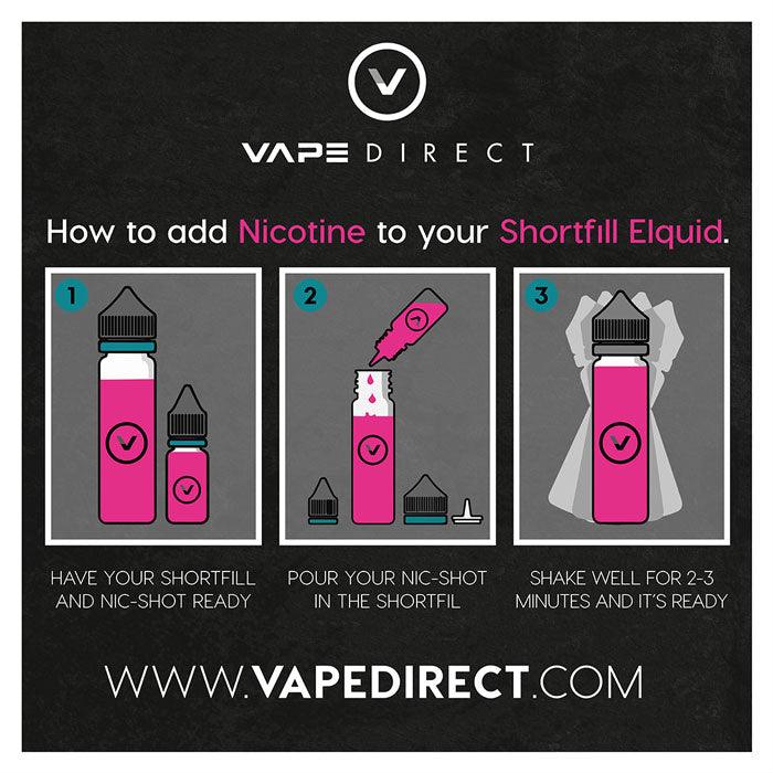 Double Drip - Raspberry Sherbet 50ml Shortfill Vape Juice - VAPE DIRECT