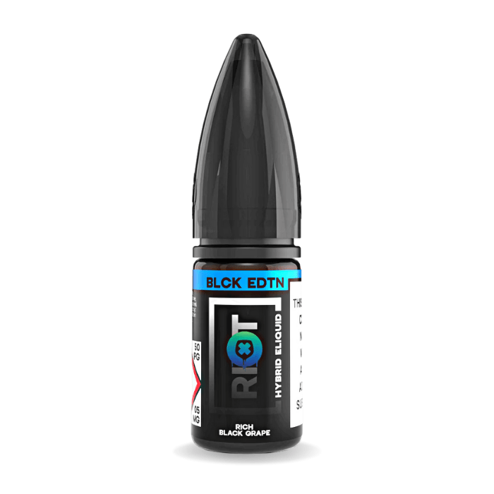 Rich Black Grape Black Edition 10ml Nic Salt. Riot Salts by Riot Squad Eliquids | Vape Direct