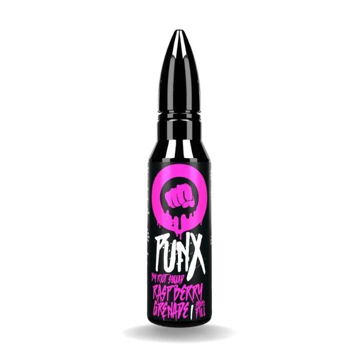 Punx - Raspberry Grenade 50ml Short Fill - VAPE DIRECT