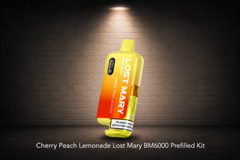 Cherry Peach Lemonade Lost Mary BM6000 Prefilled Kit Review