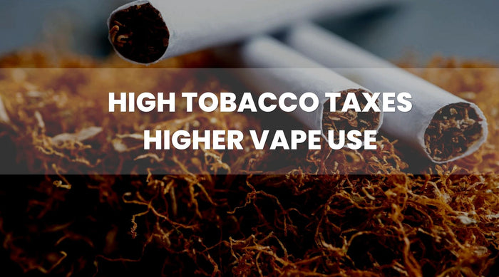 High Tobacco Taxes Relate to Higher Vape Use Internationally