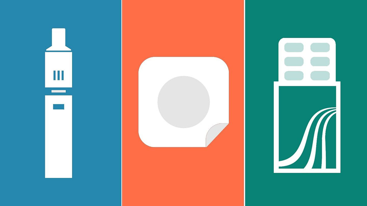 Nicotine Patches Vs Gum Vs Vaping — Vape Direct