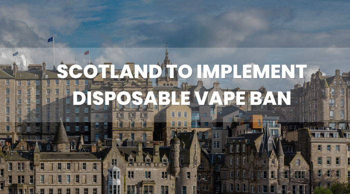 Following on from the worries voiced last year in the Scottish media, the Scottish government have proposed a plan for a 2025 ban on disposable vape products.