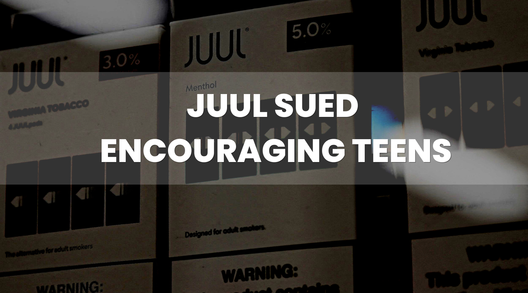 JUUL Sued for Encouraging Teens to Vape in the US