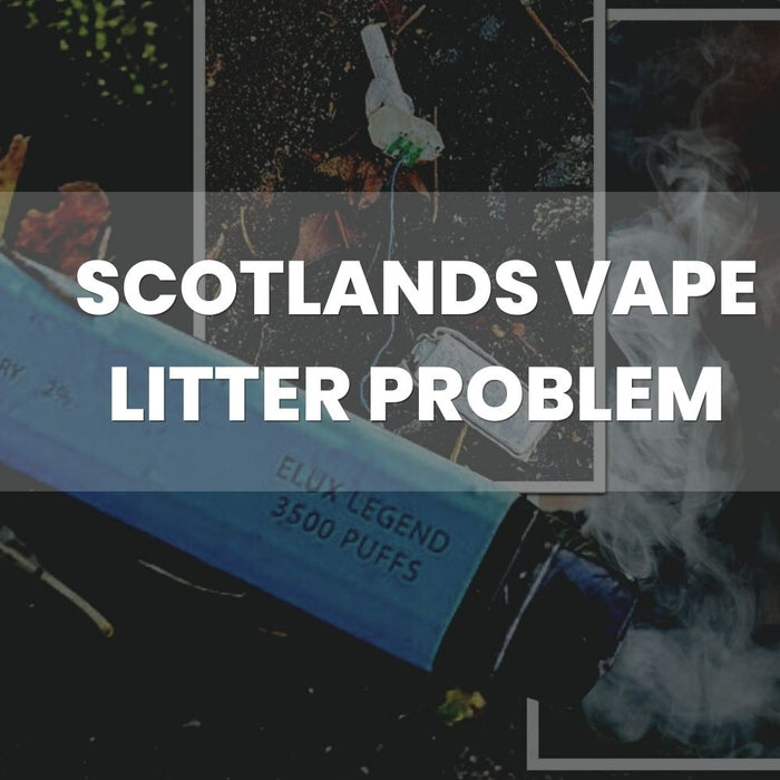 Scotland’s Vape Litter Problem Leads Ministers to Consider Disposable Vaping Ban