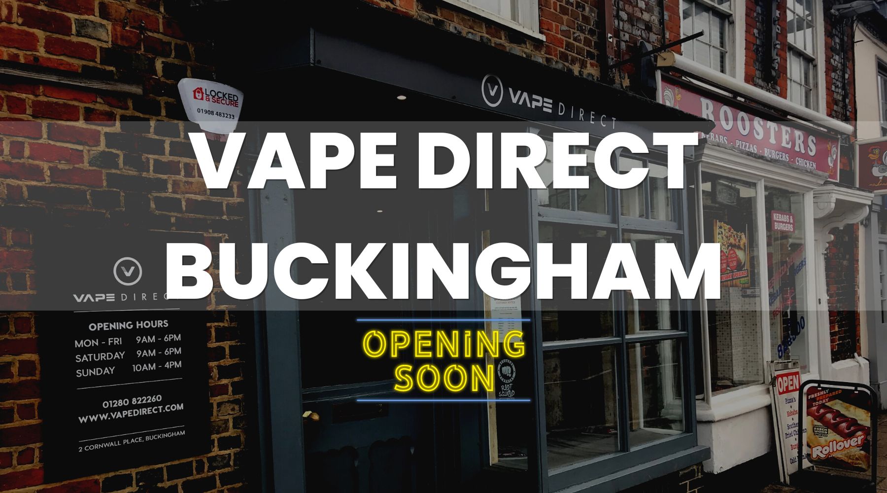 Vape Direct Buckingham Opening Soon! Vape Direct Buckingham Opening Soon!