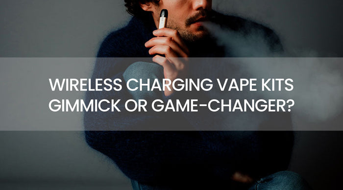 image with wireless charging vape kits written on it