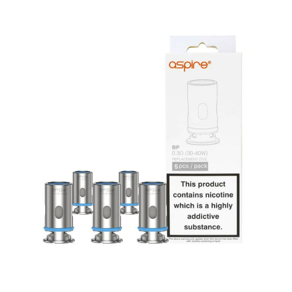 Aspire BP Series | Replacement Coils | Vape Direct Aspire BP Series | Replacement Coils | Vape Direct