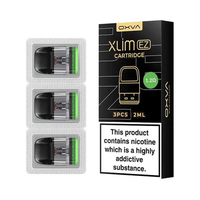 OXVA Xlim EZ Pods 0.8ohm - 6 Pack Refillable Pods For Xlim Pro, SE, Vape Pods With Snap-Top Fill, 2ml Vape Coils OXVA Xlim EZ Pods 0.8ohm - 6 Pack Refillable Pods For Xlim Pro, SE, Vape Pods With Snap-Top Fill, 2ml Vape Coils
