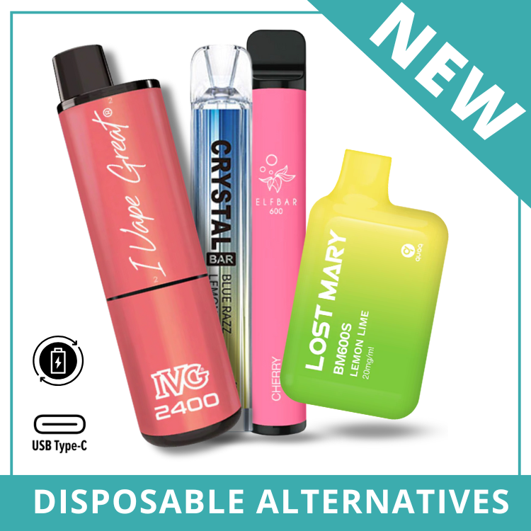 NEW Disposable Alternatives