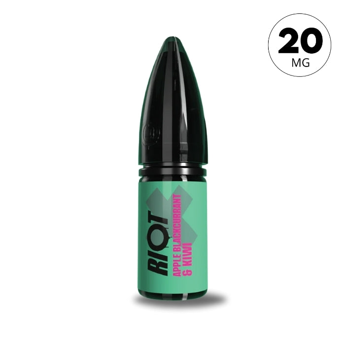 Riot X Apple Blackcurrant & Kiwi 20mg Nic Salt by Riot Squad.