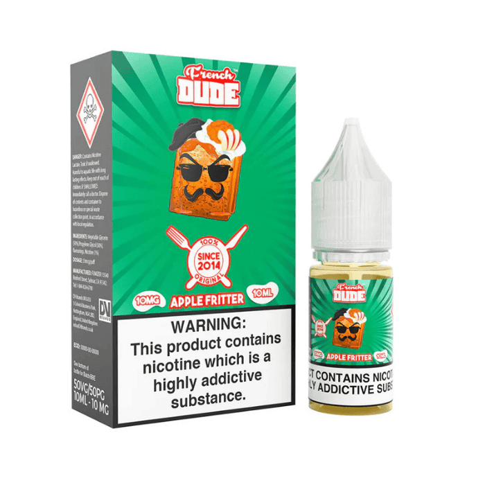 Apple Fritter - French Dude 10ml Nic Salt