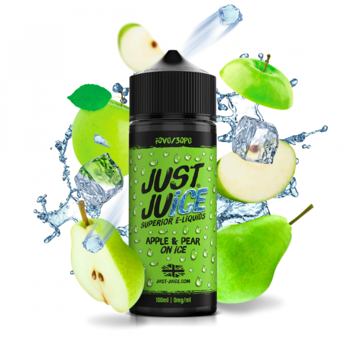 Apple & Pear on Ice By Just Juice 100ml Shortfill