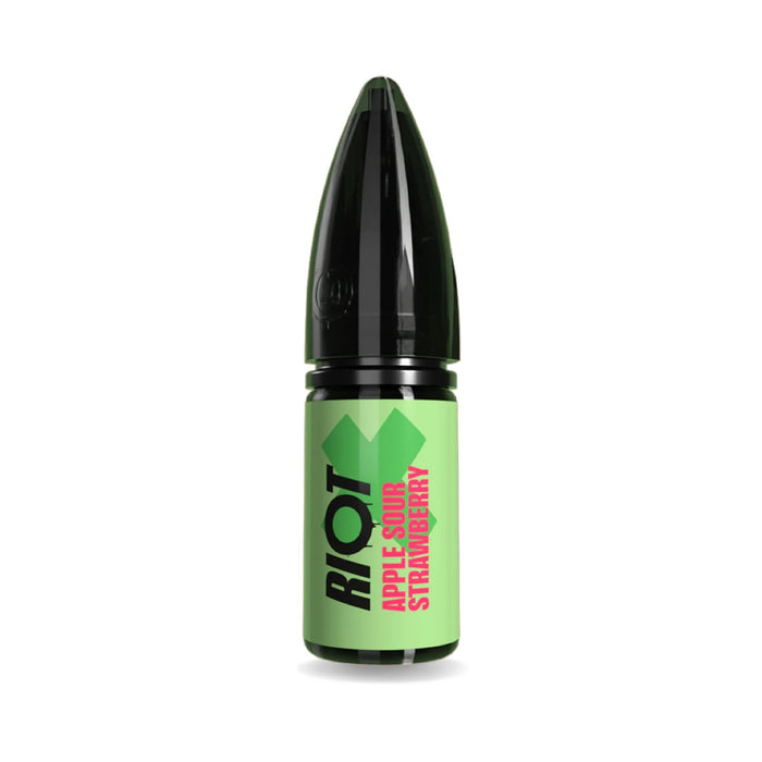 Apple Sour Strawberry Riot X Nic Salt e-liquid by Riot Squad – 10ml, 50/50 VG/PG