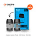 Aspire Loomix replacement pods 0.4 ohm two pack with two pods and retail box, top filling, 21 to 27W