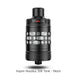 The Aspire Nautilus 3SR Tank by Aspire, in black, features a cylindrical design, geometric cutouts, adjustable airflow, and a drip tip—perfect for MTL & RDTL vaping. Available at Vape Direct In Milton Keynes