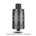 A gunmetal Aspire Nautilus 3SR Tank by Aspire is shown with vertical windows, a top cap, and adjustable airflow for MTL & RDTL vaping. Text: Aspire Nautilus 3SR Tank – Gunmetal. Available at Vape Direct In Milton Keynes