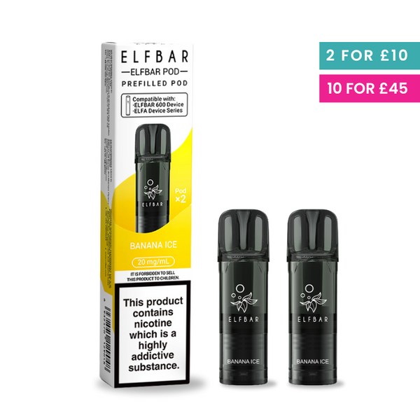 banana ice liquid elfbar | Elf Bar 600 Prefilled Pods banana ice elf bar ELFBAR ELFA - Golden Banana Color:Silver