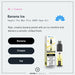 Experience the Banana Ice Hayati Pro Max Plus Vape Kit by Hayati, offering up to 6000 puffs of smooth banana, creamy undertones, and refreshing icy notes. The display showcases the sleek vape pen, elegant packaging, and a refined blue lotus icon at the top for a sophisticated finish.