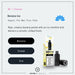Banana Ice Hayati Pro Max Plus pod flavour card showing banana, cream and ice notes