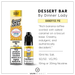 banoffee pie dessert bar nic salts by dinner lady. Flavour description and e-liquid specifications
