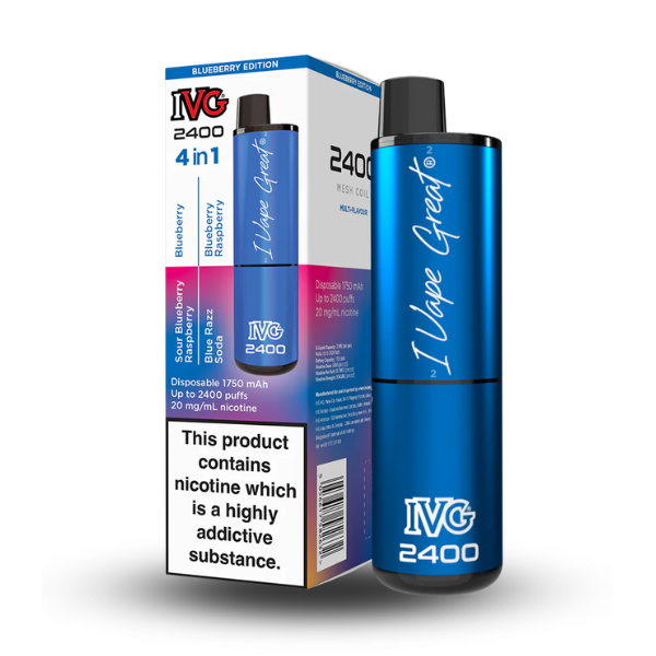 Blueberry Edition - IVG 2400 Disposable Kit