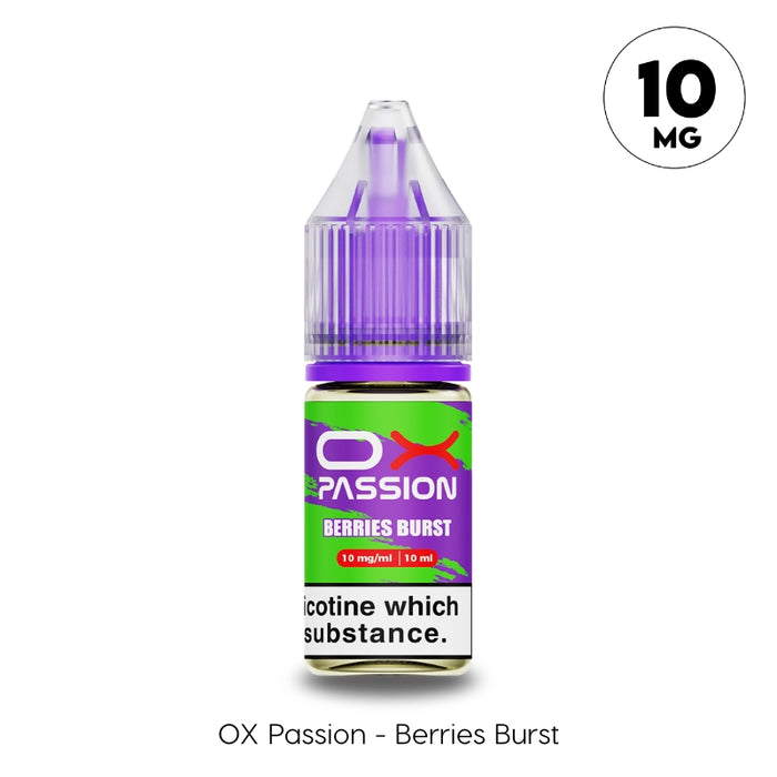 Berry Burst Nic Salt E-Liquid by Ox Passion