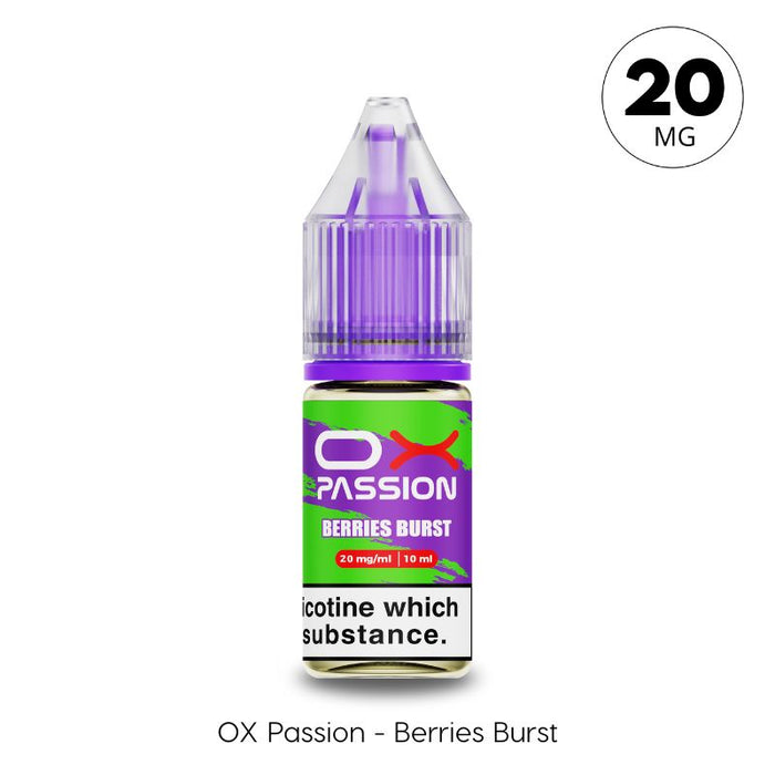 Berry Burst Nic Salt E-Liquid by Ox Passion