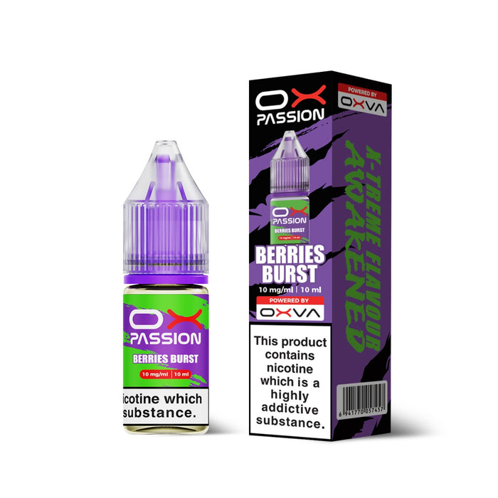 ox passion vape juice Berry Burst Nic Salt Eliquid by Ox Passion