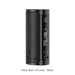 Black Eleaf Istick i75 Mod with a 3000mAh Battery, 2amp Fast Charge capability, 1-75 watts outpur for MLT and DTL vaping and a 510 threaded battery.