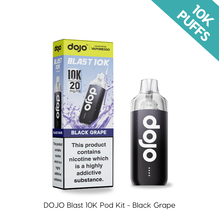 Black Grape - Vaporesso Dojo Blast 10K Prefilled Kit