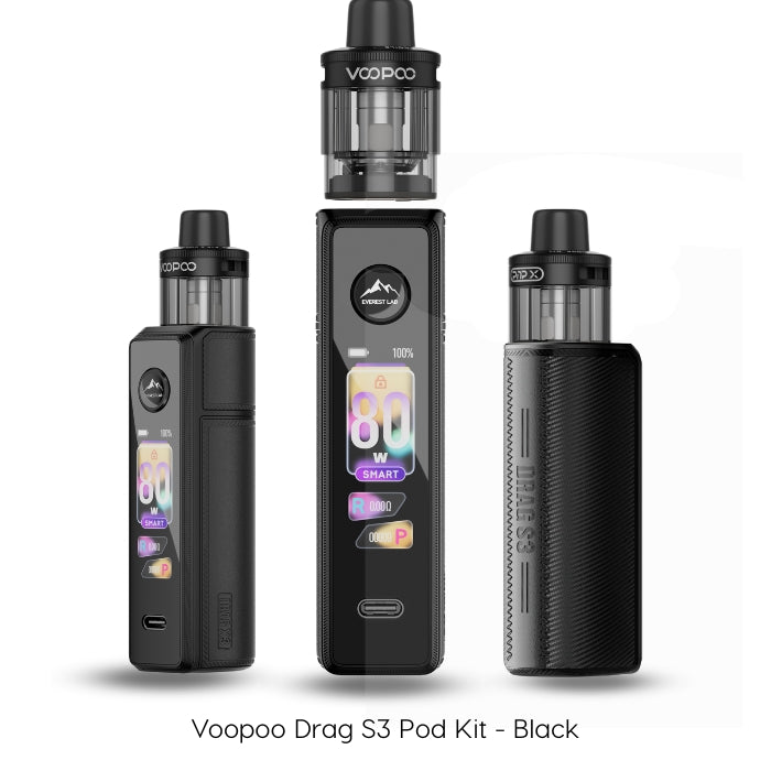 Buy VOOPOO Drag S3 Pod Vape Kit | Vape Direct Buy VOOPOO Drag S3 Pod Vape Kit | Vape Direct