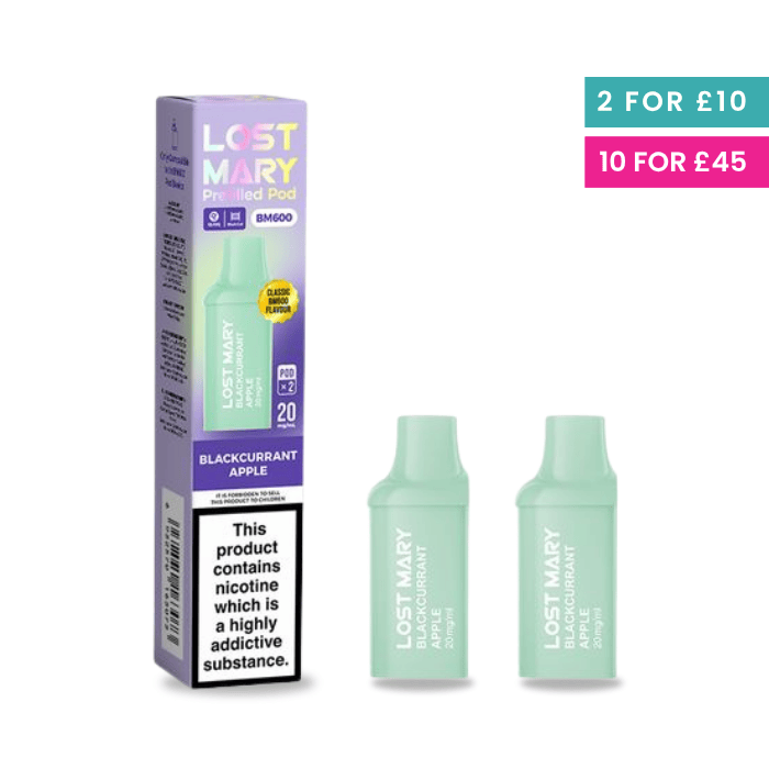 Blackcurrant Apple | Lost Mary 600 Prefilled Pods | Vape Direct Blackcurrant Apple | Lost Mary 600 Prefilled Pods | Vape Direct